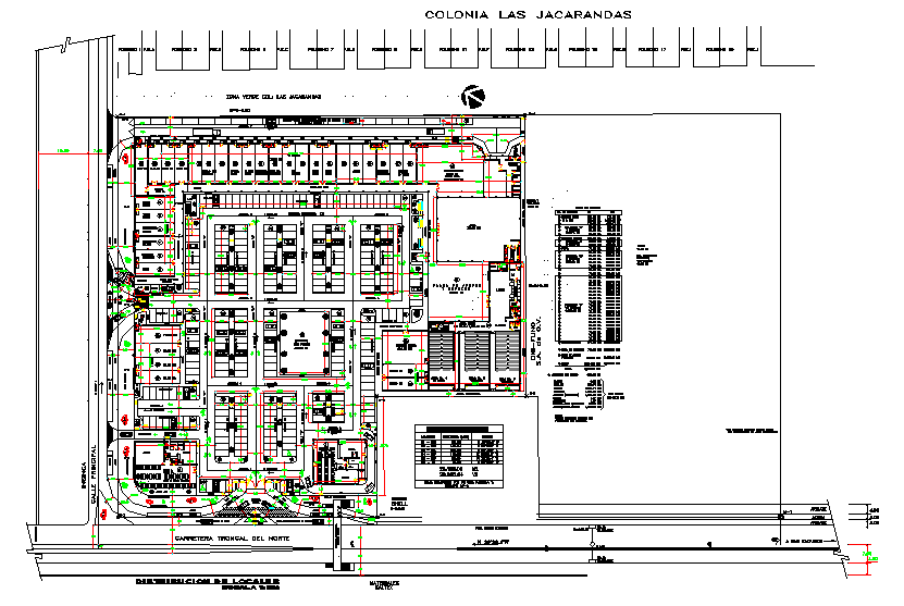 Shopping Centre Lay-out design - Cadbull