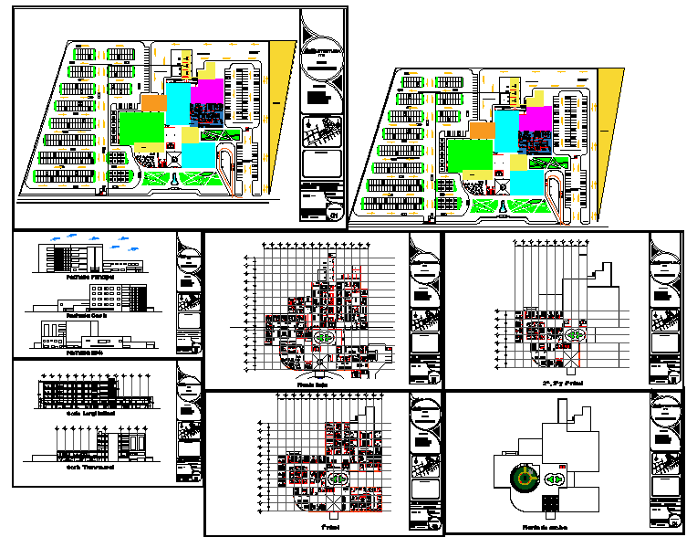 Hospital Design - Cadbull