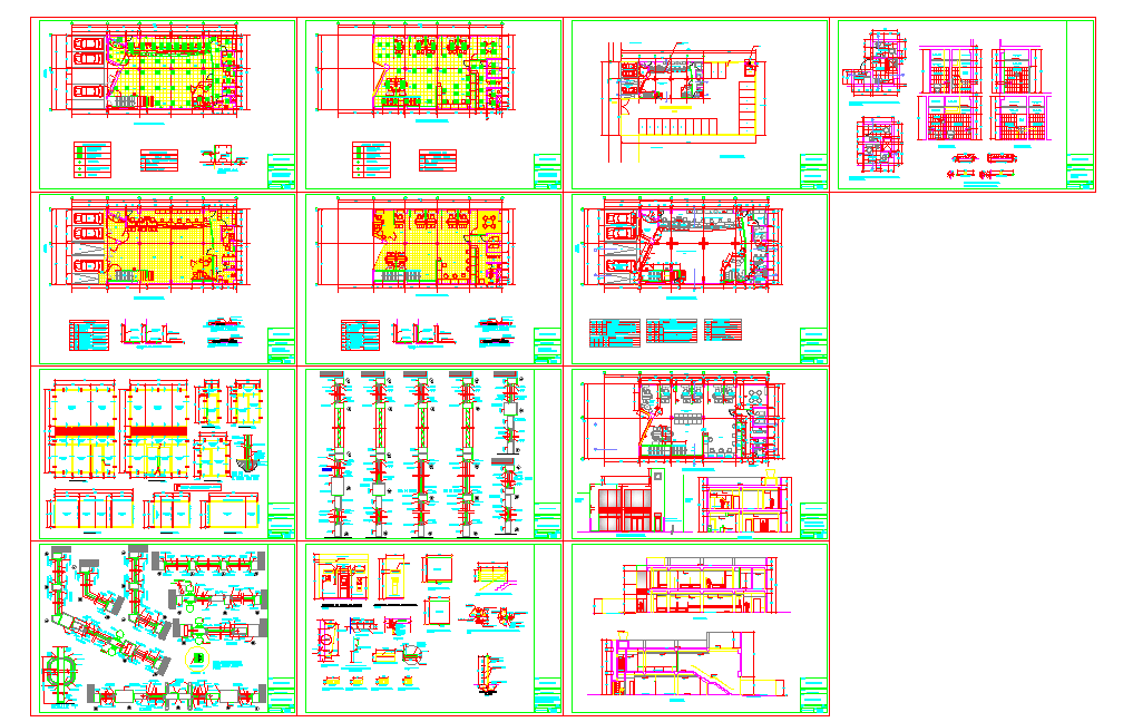 Bank design - Cadbull