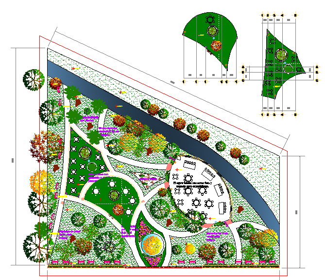 Club House Plan - Cadbull