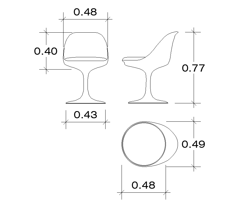 7x8m bedroom furniture’s details are given in this AutoCAD model ...