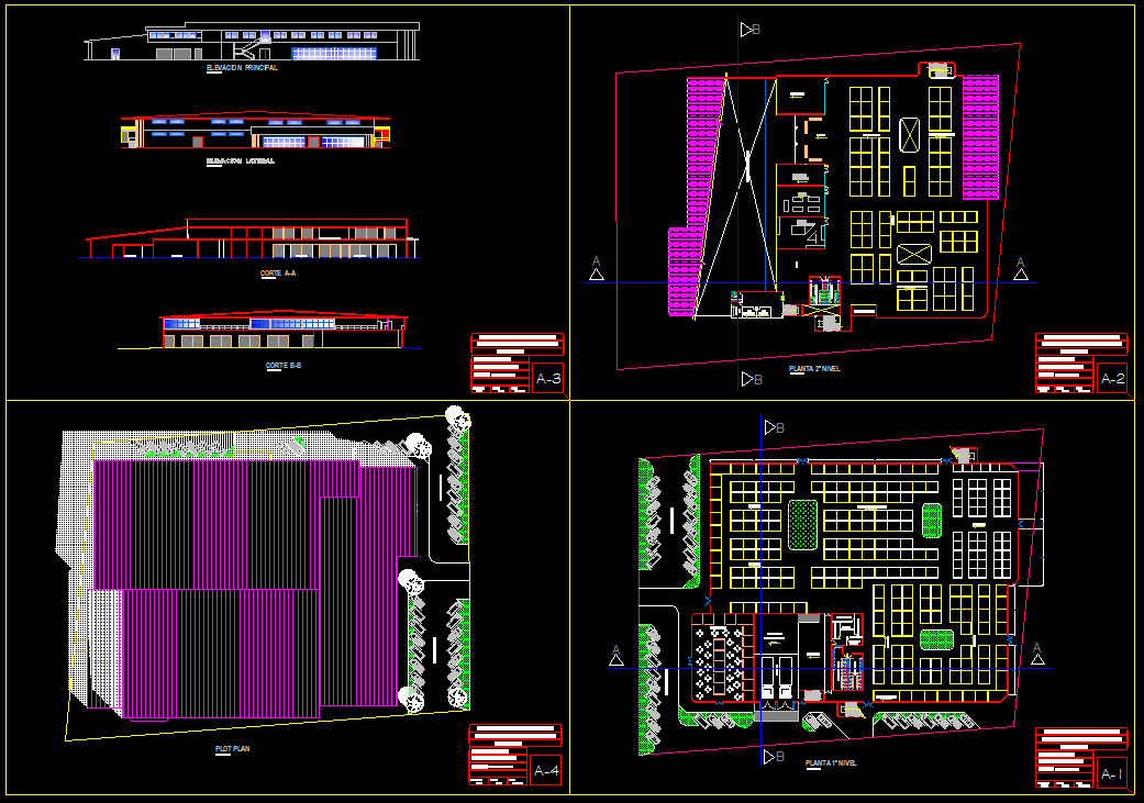 Public shopping market cad drawing is given in this cad file. Download ...