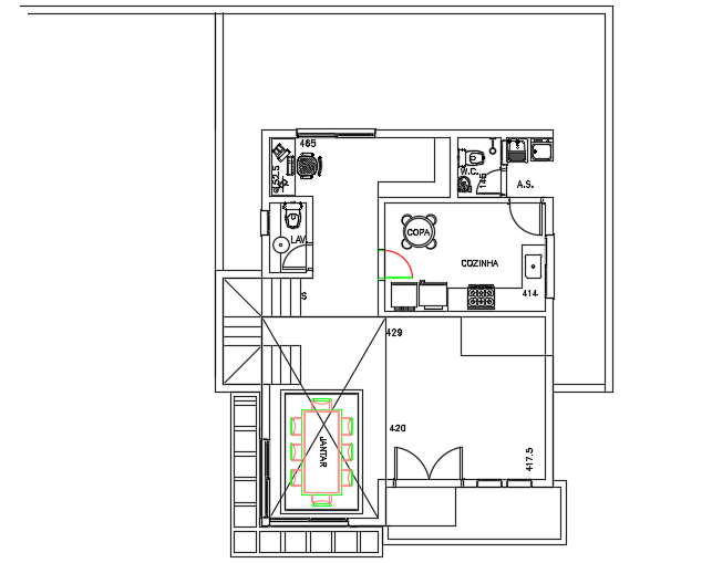 8x10m Ground Floor House Plan Cad Drawing Is Given In This File Cadbull