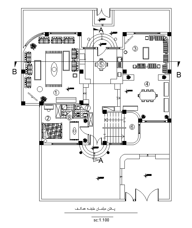 8x10m Ground Floor House Plan Has Been Given In This Autocad Drawing Model Download Now Cadbull