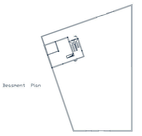 8x7m Residential House Plan Autocad Drawing Is Given In This File Cadbull