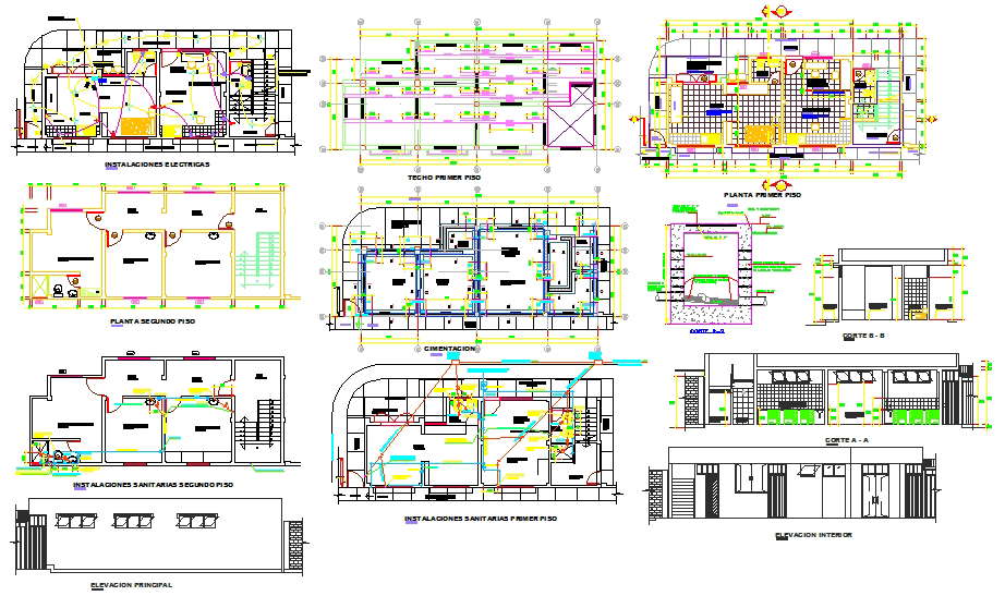 Clinic design type of Hospital - Cadbull