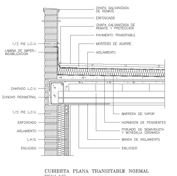 Construction Detail - Cadbull