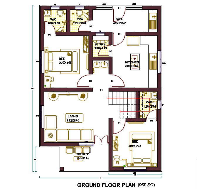 950-sq-ft-house-ground-floor-plan-dwg-fi-le-cadbull