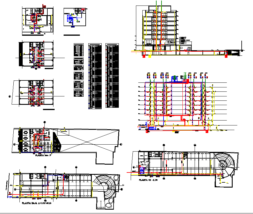 Hotel sanitary plumbing detail Autocad file - Cadbull