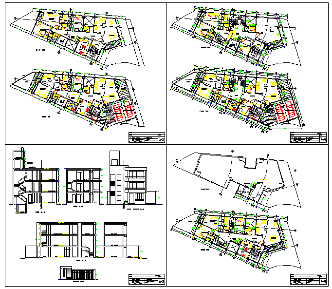 Apartment Plan - Cadbull