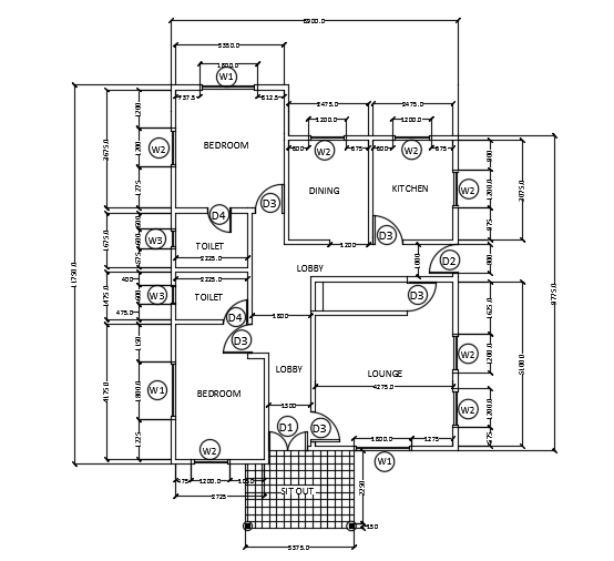 9x12 Floor Plan