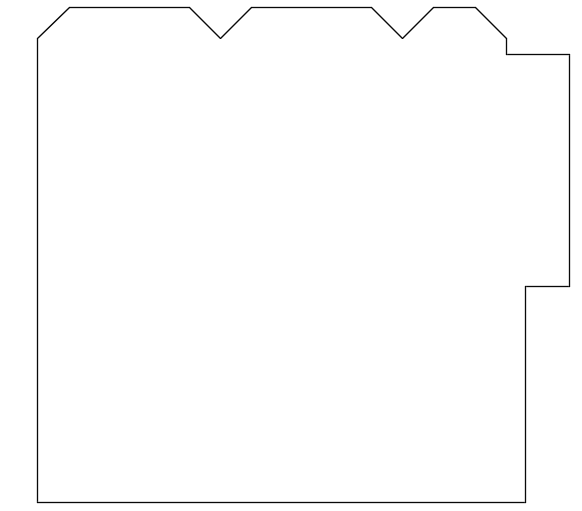 9x8m House Plan Ground Floor Slab Layout Autocad Drawing Cadbull