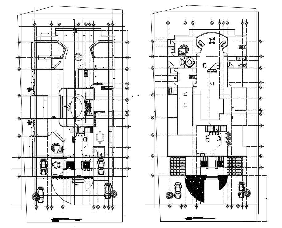 A Layout Of 20x38m Architecture House Plan Is Given In This Autocad Drawing Model Download Now