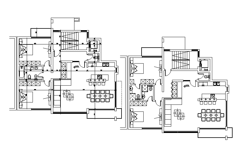 A Measurement Detail Of The House Plan Is Given In This Autocad Drawing File Download Now