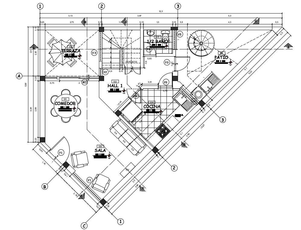 a-modern-house-plan-is-given-in-this-cad-file-download-this-2d-cad