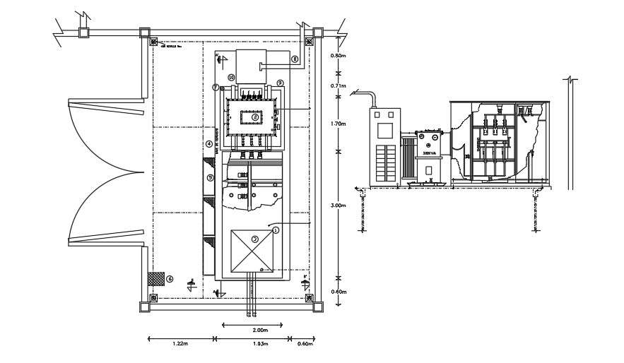 An Electrical Installation Layout File - Cadbull