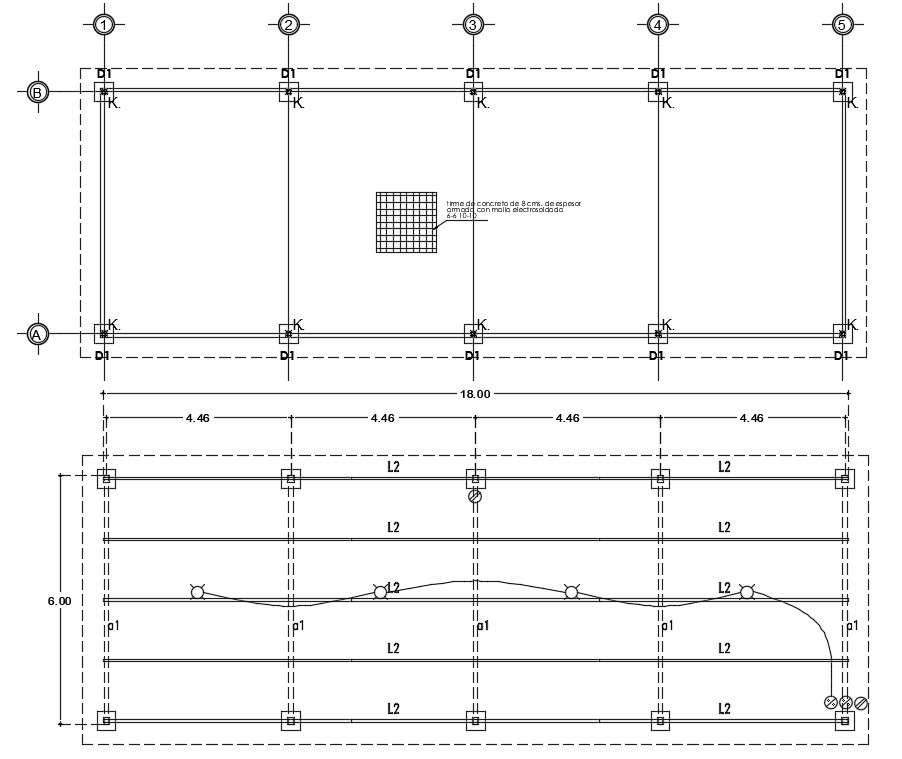 An electrical layout of 20x14m restaurant plan is given in this Autocad ...