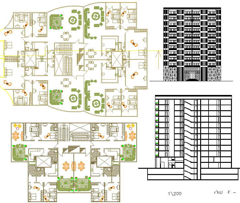 Apartment Building - Cadbull