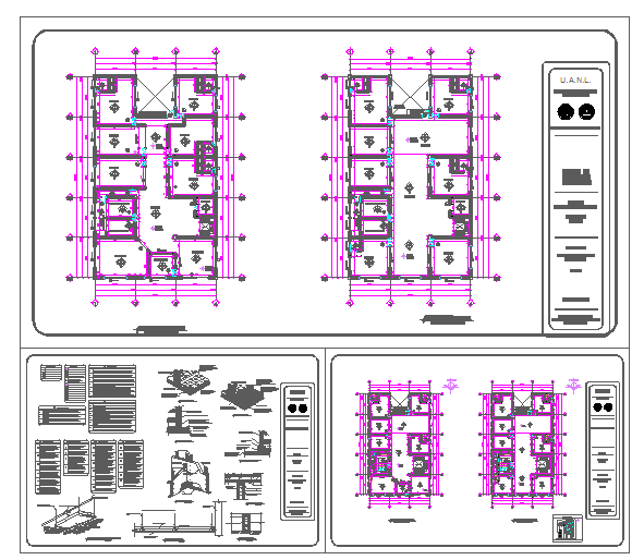 Apartment Design Project File - Cadbull