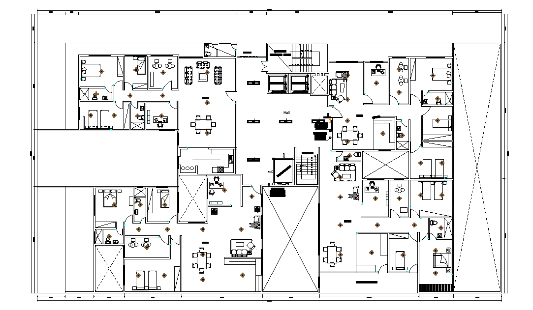 Apartment floor plan derived in this AutoCAD file. Download the AutoCAD ...