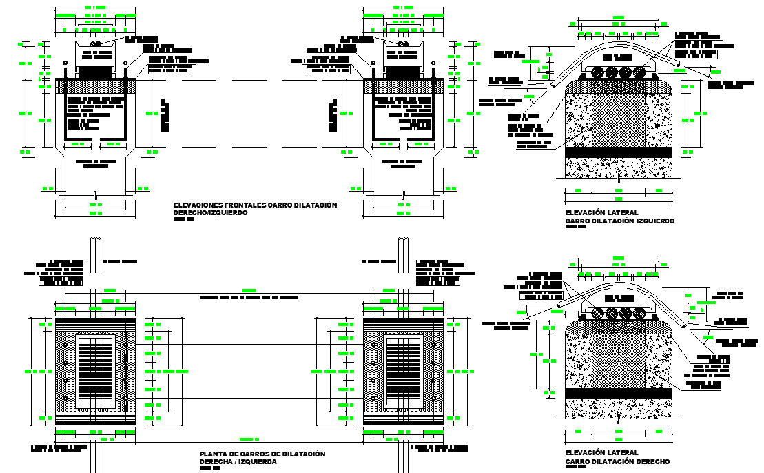 Aqueduct ode 180 m plan layout file - Cadbull