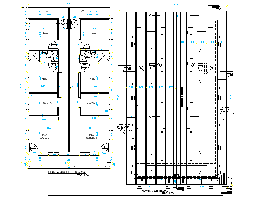 Architect house planning autocad file - Cadbull