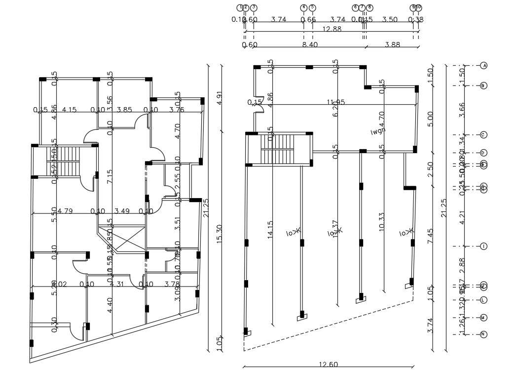 Architectural Commercial And Residential Building Design DWG - Cadbull