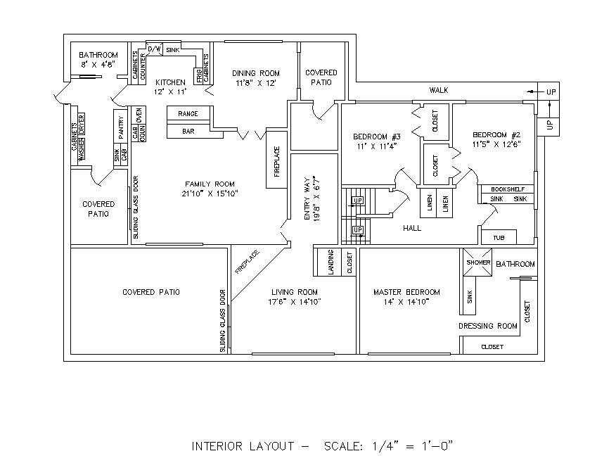 Architectural Residential housing building detail plan 2d view layout ...