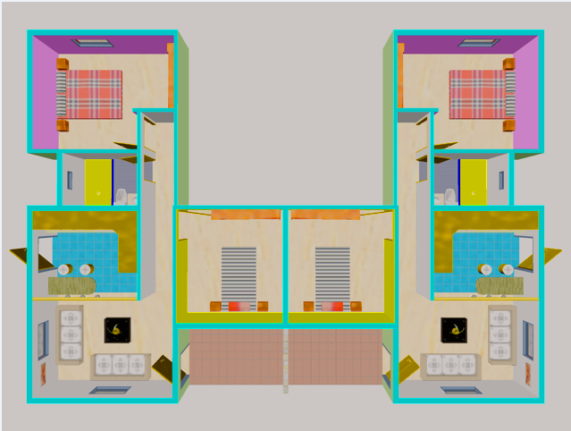 Architectural layout plan of a house dwg file - Cadbull