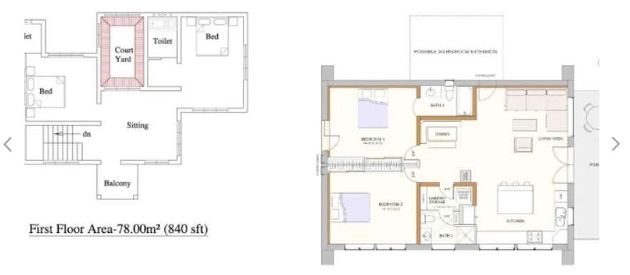 Simple House Drawing with Chimney and Windows