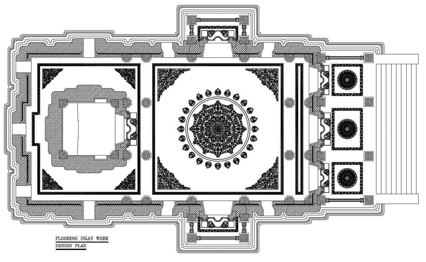 Desert Temple Floor Plan