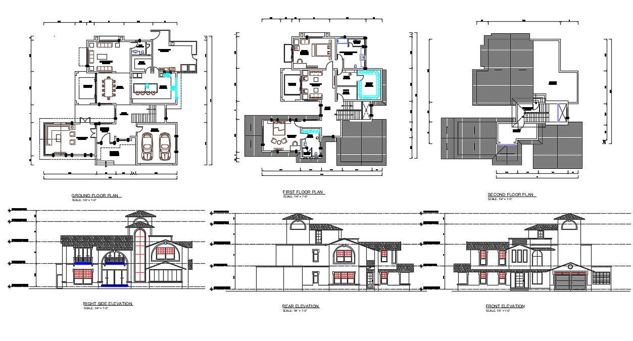 architecture-villa-plan-design-dwg-file-cadbull