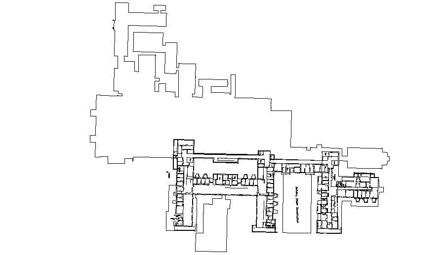 Area Plot CAD Layout Drawing - Cadbull