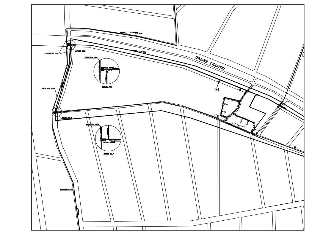 Area Road Design Layout Plan Download CAD File - Cadbull