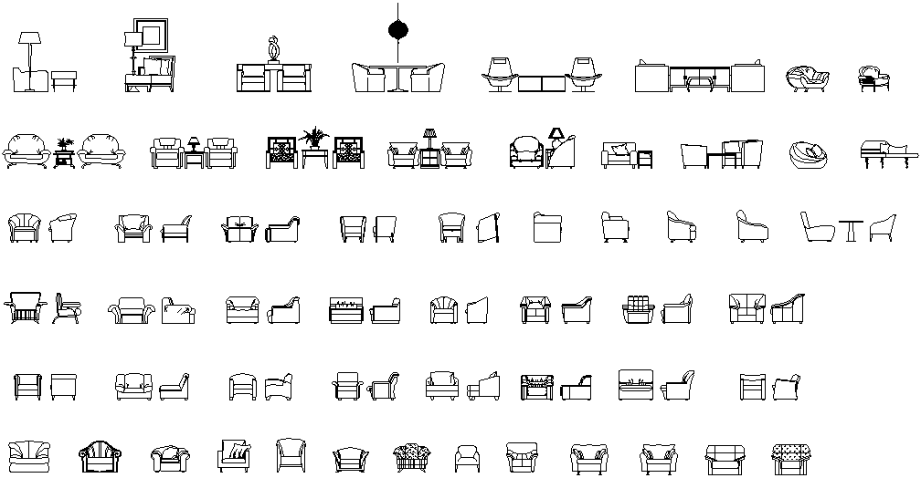 Arm Chair Drawing In Dwg File Cadbull