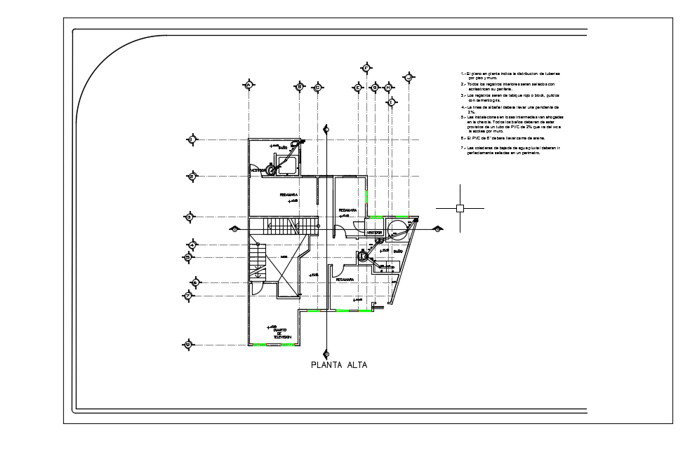 A Sanitary Layout Of The 14x18m Architecture First Floor House Plan 2d Autocad Drawing Cadbull