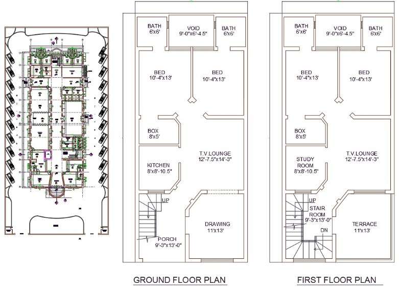 Autocad House Plan Free Dwg Drawing
