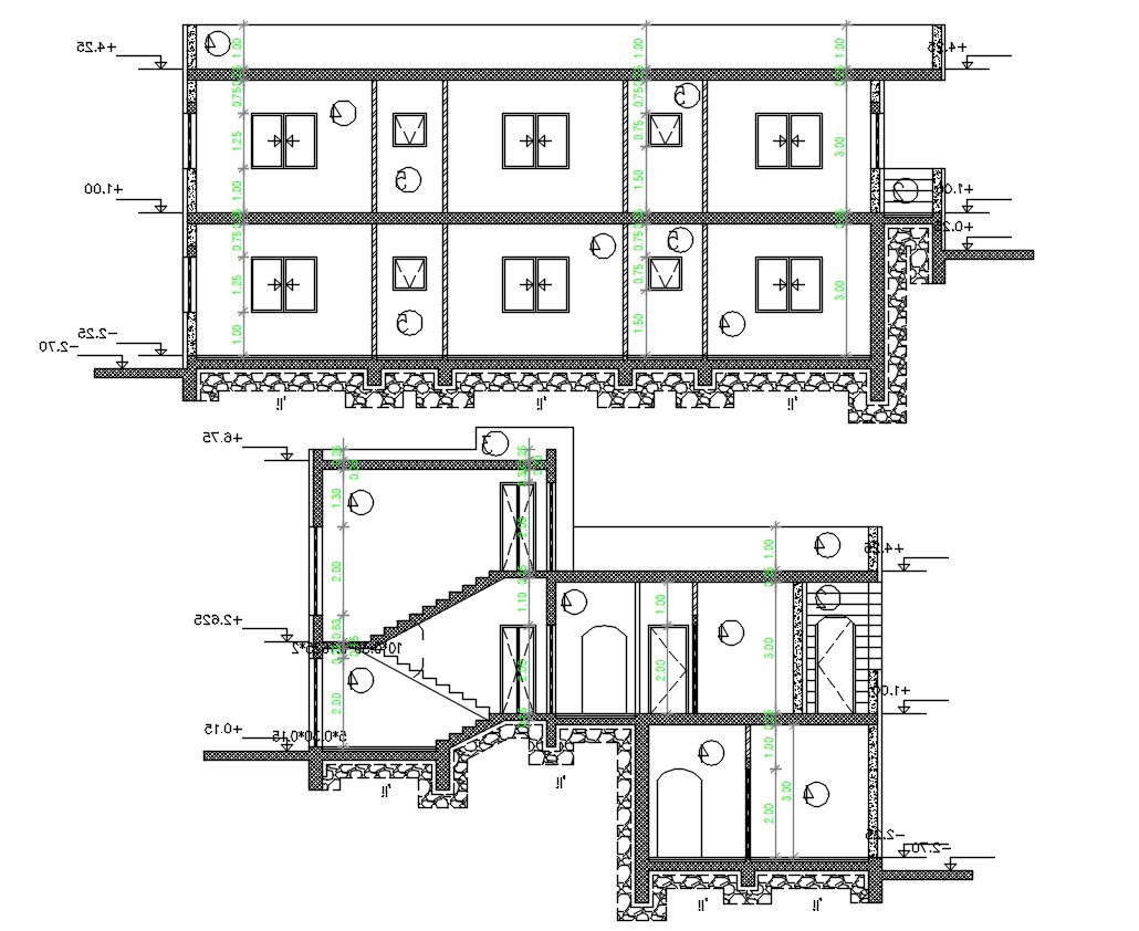 architecture autocad drawing