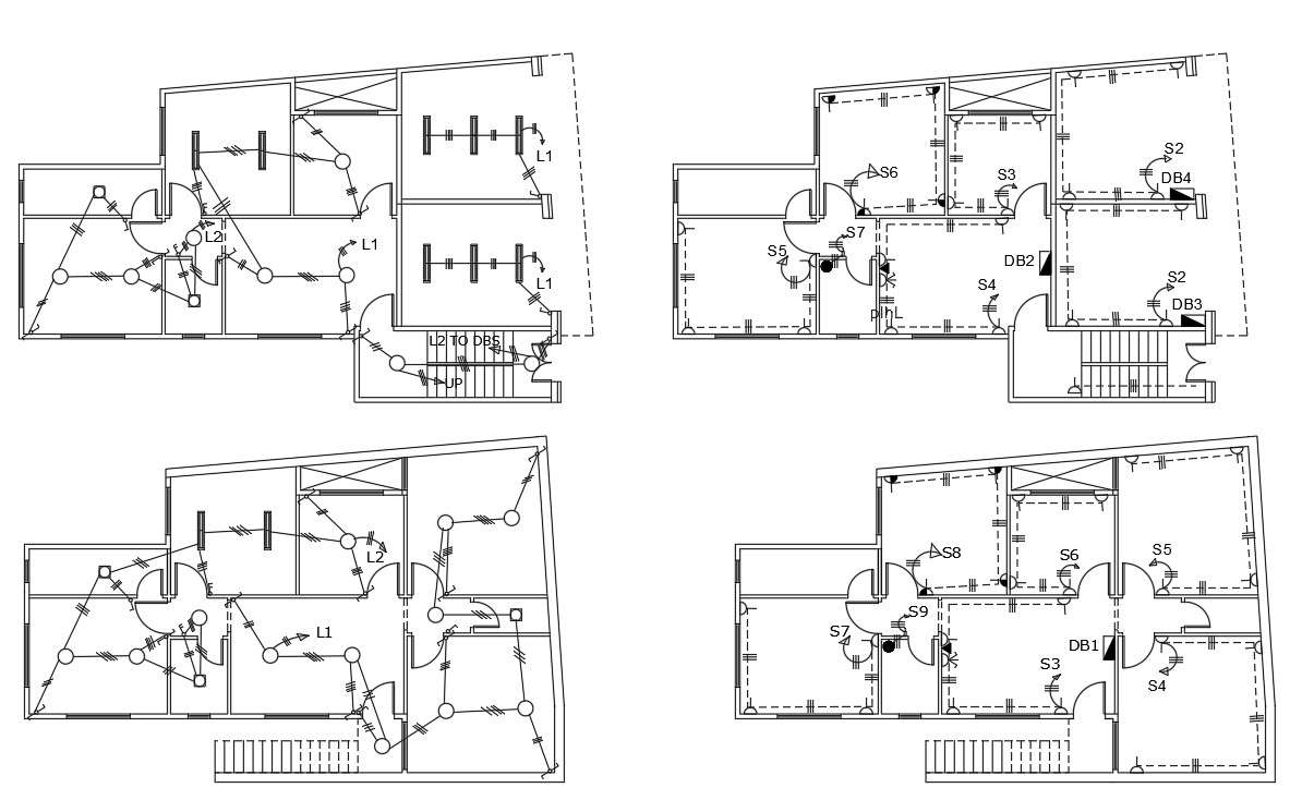 electrical layout plan cad block electrical layout plan cad block