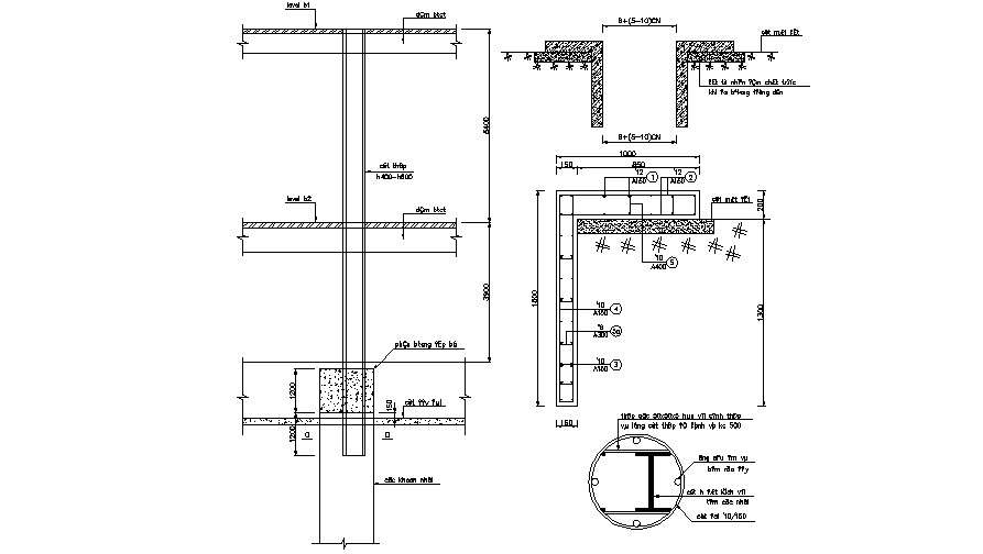 AutoCAD Wall Section Plan - Cadbull