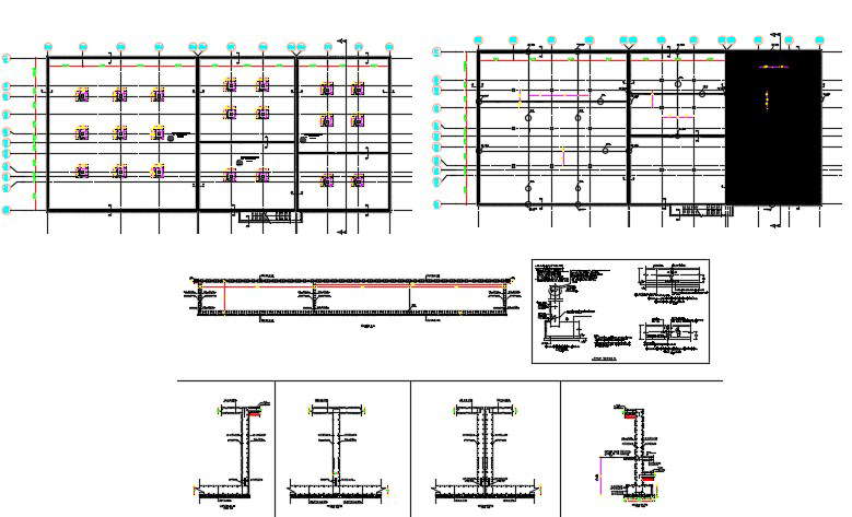 Autocad Drawing Files Show The Detail Of Sectional Details Of Water Tank 2d Drawings Download 5386