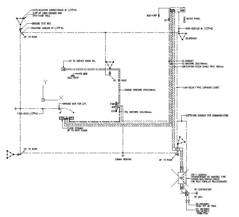 AutoCAD 2DDWG Drawing file shows the Section and elevation details of ...