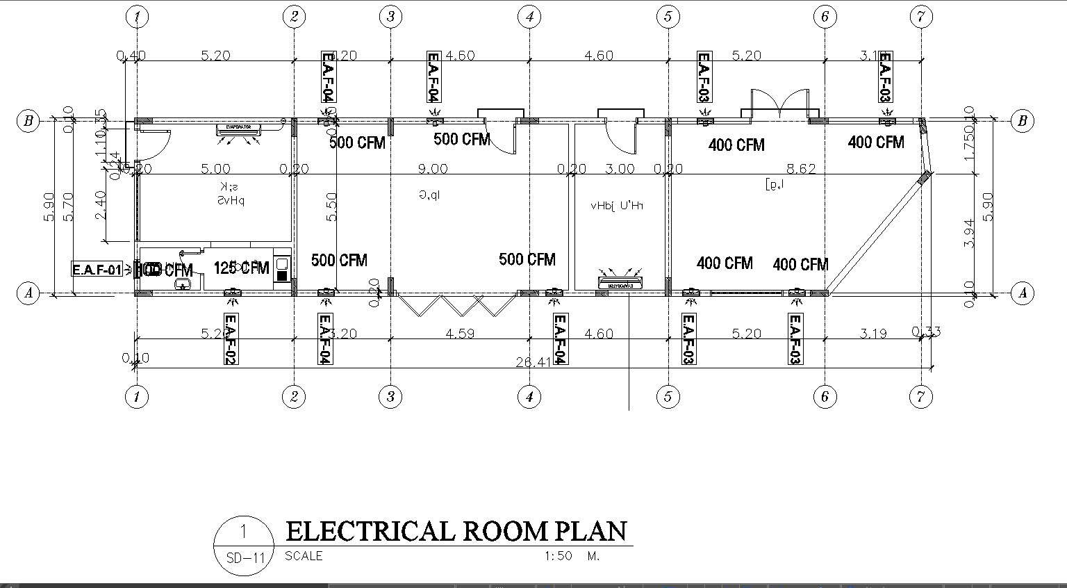 autocad-dwg-file-for-a-detailed-plan-of-an-electrical-room-cadbull