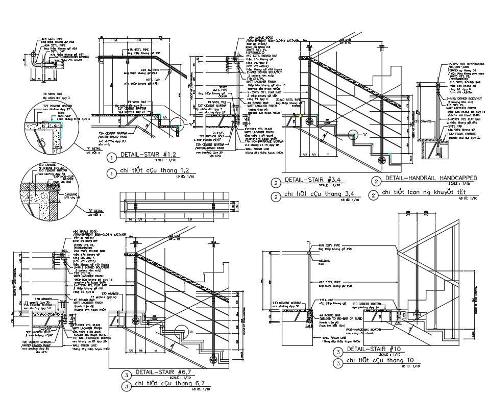 AutoCAD DWG drawing files having the partial section detail of the ...