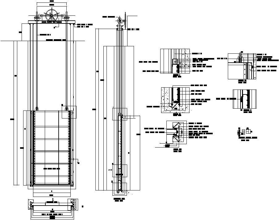 AutoCAD Drawing file showing the details of the GBR overflow Machine ...