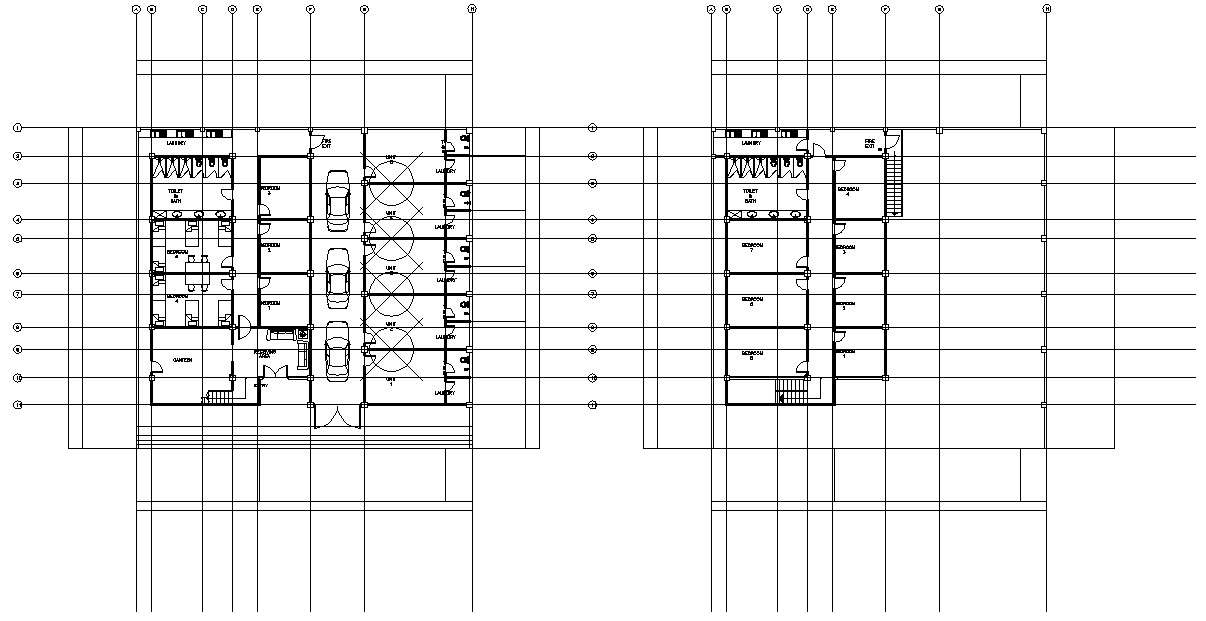 AutoCAD Drawing files show the hotel building floor plan, Download the ...