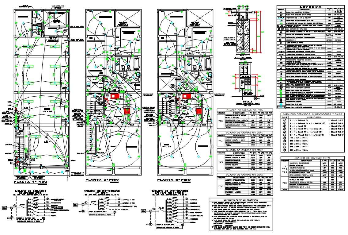 AutoCAD House Electrical Wiring Layout Plan Drawing DWG File - Cadbull