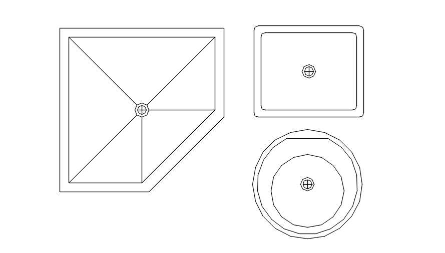 autocad-dwg-file-of-wet-area-cad-blocks-cadbull