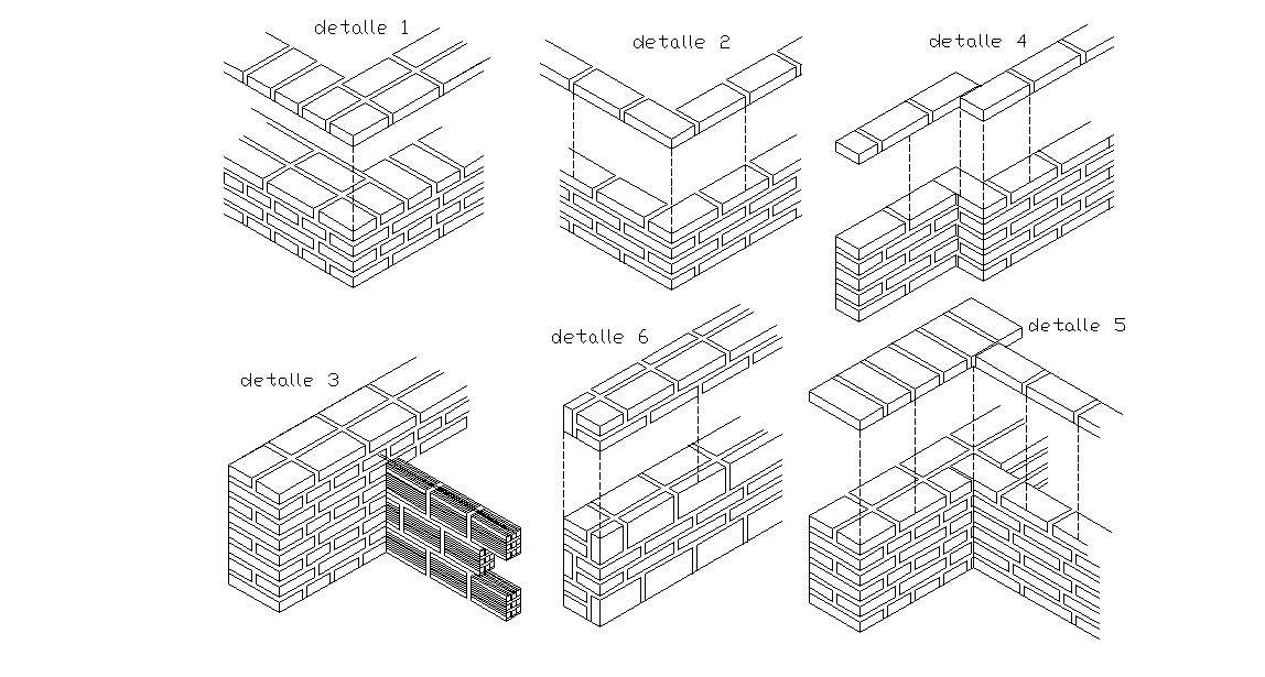 Autocad drawing of construction details - Cadbull