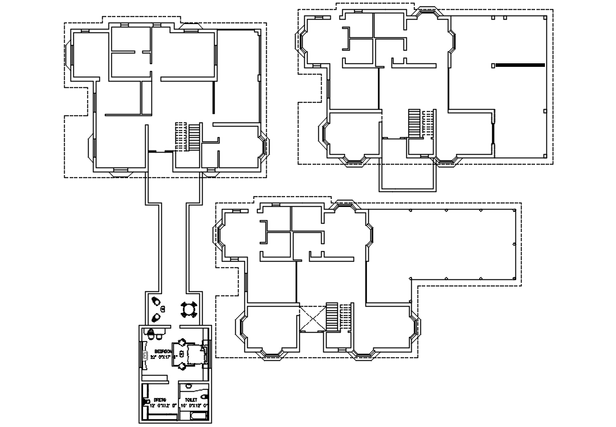 home-layout-plan-in-autocad-file-cadbull